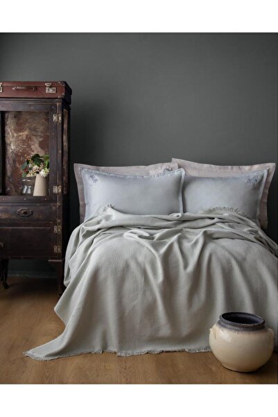 Apricitas HOME Palm Adaçayi Single Person Exclusive Pique Set