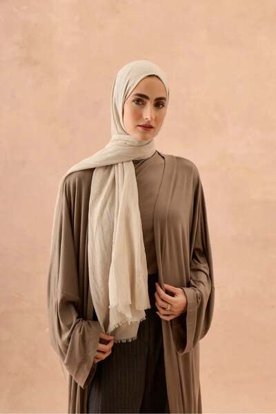 Deserto Fashion Bambu Şal Düz Renk