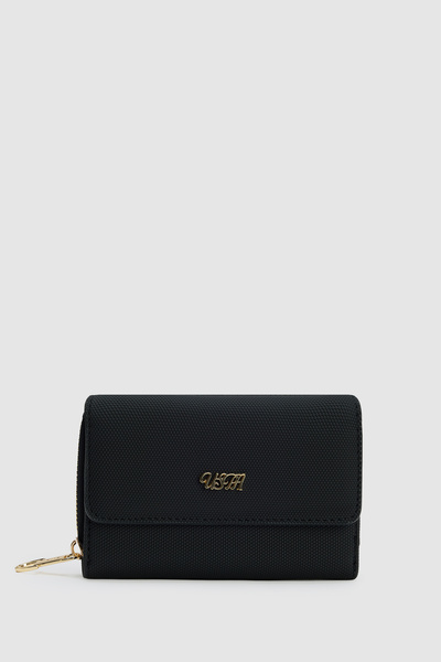 U.S. Polo Assn. محفظة نسائية سوداء 50324834-VR046