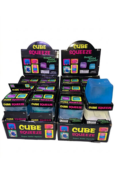 Needoh Cube spueeze küp stres küpü-Buz küpü squishy