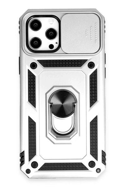 New Face حافظة ACONCEPT لهاتف iPhone 12 Pro Max مصنوعة من السيليكون مع حلقة ع...