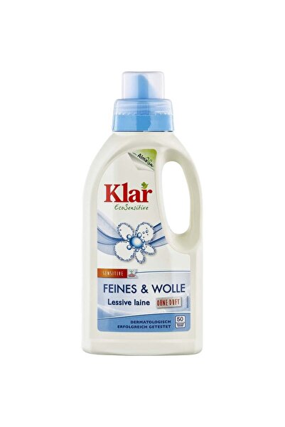 Klar Detergent lichid sensitiv pentru rufe delicate si lana fara parfum -