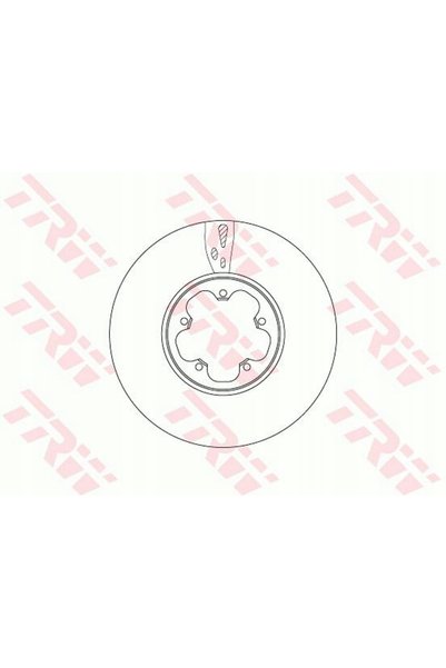 TRWELD DF6752S/LUC Disc de freză brută. FORD P. TRANSIT 2,0-2,2 TDCI 12-