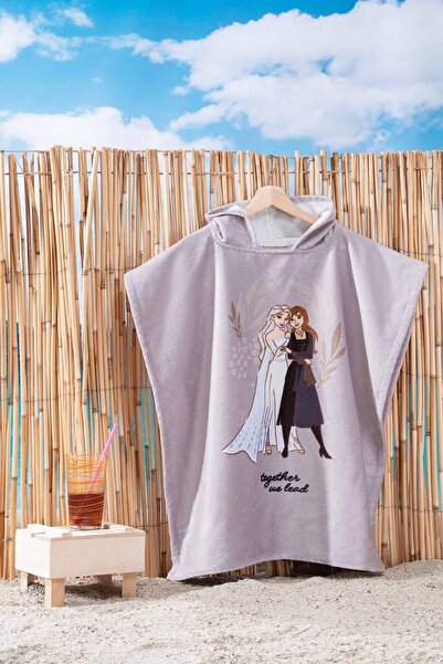 Özdilek Frozen Magical Disney Lisanslı Kadife Çocuk Panço 4/9 Yaş