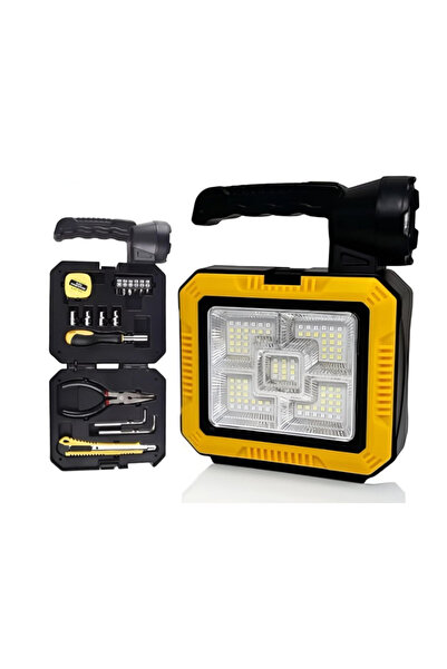 OEM Lanterna solara multifunctionala 4 in 1: lanterna directionala, proiector...