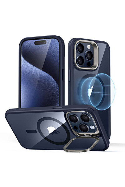ESR Husă compatibilă cu iPhone 15 Pro, MagSafe/Magnetică, policarbonat, Alb -...