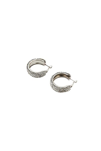 OXXO Modern Earring Design - SILVER
