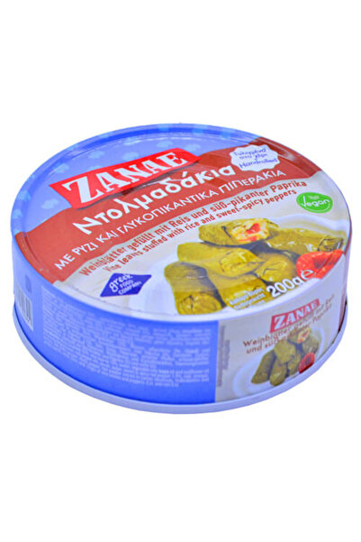 Zanae ΖΑΝΑΕ ΝΤΟΛΜΑΔΑΚΙΑ ΜΕ ΓΛΥΚΟΠΙΚΑΝΤΙΚΑ ΠΙΠΕΡΑΚΙΑ 200gr.