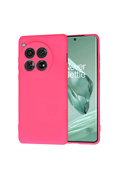 Techsuit Husă pentru OnePlus 12, SoftFlex, fuchsia - fuchsia