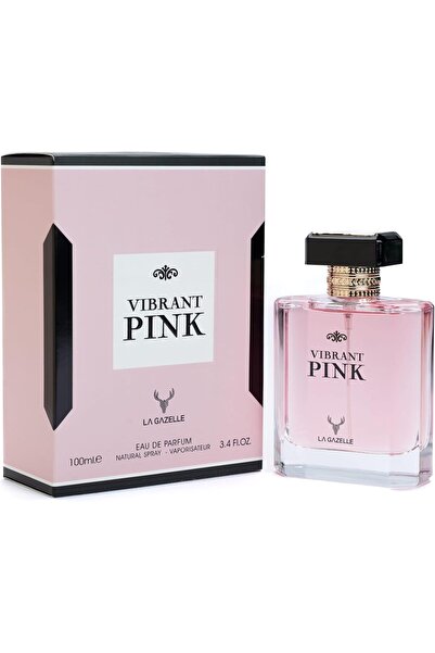 LA GAZELLE عطر فيبرنت بينك أو دو برفوم بخاخ للنساء 100 مل