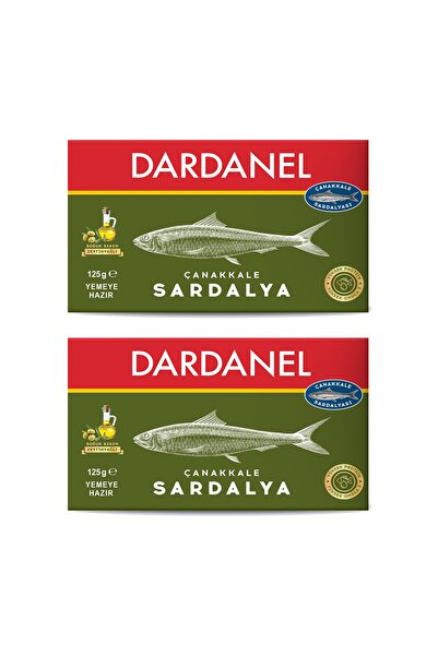 Dardanel Zeytinyağlı Çanakkale Sardalya 125 gr 2 li