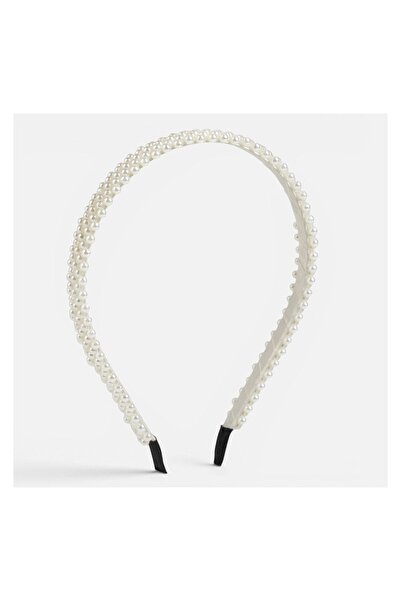 OEM Bentiță/coroniță de păr pentru femei, alb – accesoriu elegant pentru coaf...