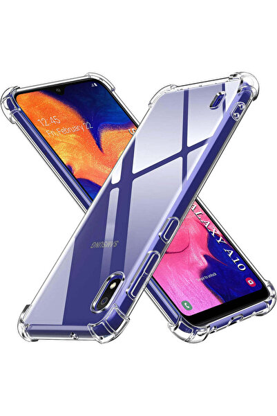 Techsuit Husă pentru Samsung Galaxy A10, din silicon transparent, rezistentă ...