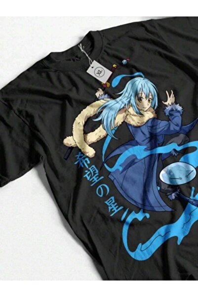 799 تي شيرت Slime Rimuru Tempest بأكمام قصيرة، قميص صيفي للجنسين من نوع مانغا...