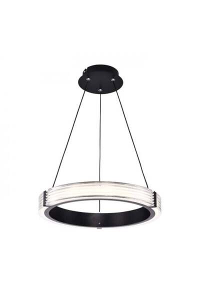 ٍSiera Light ثريا تيارا سوداء بإضاءة دافئة P 0865