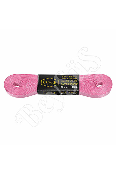 BeySüS Satin Ribbon 10 mm Pink