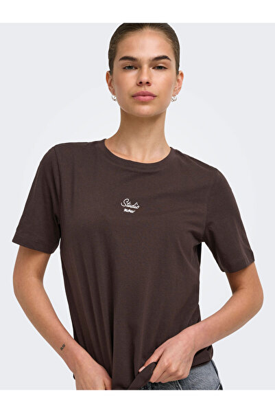 ONLY ONLHAPPY S/S O-NECK TEE EMB CC JRS