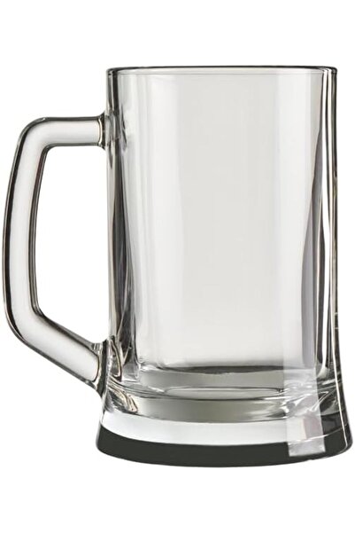 Yıldızan Albemo Pub Glass with Handle, 660 Ml, 2 Pieces 888483