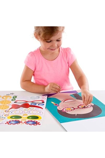 Yıldızan Melissa & Doug - Sticker Book, Faces (14195) 1302237
