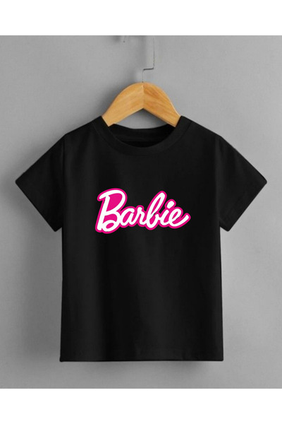 haha Barbie Printed T-Shirt for Girls