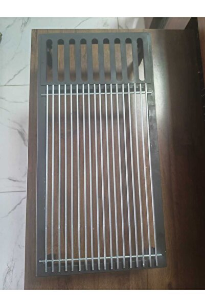 kraker Kamp Mangalı Katlanır Ayaklı 60x30 cm Ateş Üstü Izgara ve Piknik Mangal