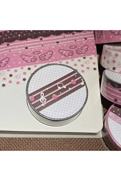 choice2 Style 2 Kawaii Sparkling Love Wing Landscaping Washi Tape Journal DIY...