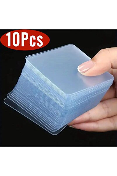 Choice 10pcs 10 Pieces Strong Viscosity Nano Magic Tape Transparent Washable ...