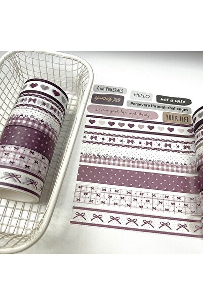 Choice1 6pcs B 6pcs/lot Kawaii Retro Fruit Decorative Tape Set Cute Cartoon C...