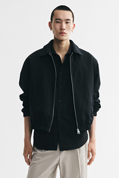 H&M Pamuklu ve Yakalı Ceket