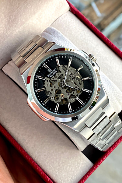Reward Automatic Mechanism Steel Cord 2 Year Warranty Men's Wristwatch