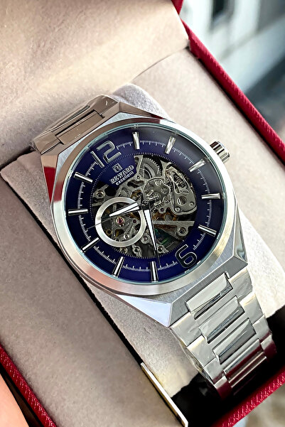 Reward Automatic Mechanism Steel Cord 2 Year Warranty Men's Wristwatch