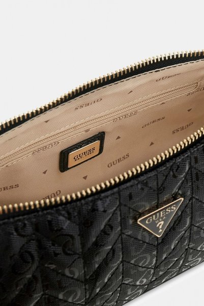 Guess Stacey Küçük Kadın Siyah Omuz Çantası HWGG9741720-BLA