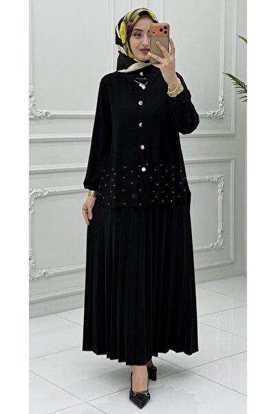 Generic Brand Hesna Skirt Set Black