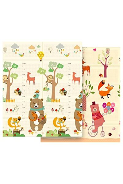 Rebel Baby Play Mat RBY-2201-3, Animals, 180 x 150 cm, Multicolor