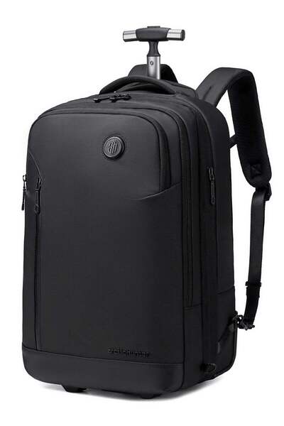 Arctic Hunter Durable Professional Rolling Backpack Water Resistant Expandabl...