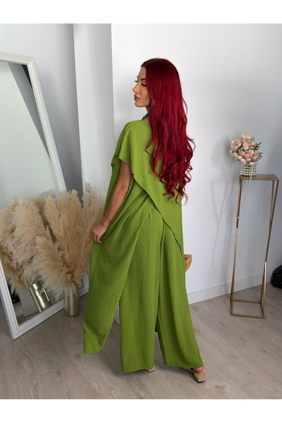 prettybrand Compleu format din bluza asimetrica si pantalon