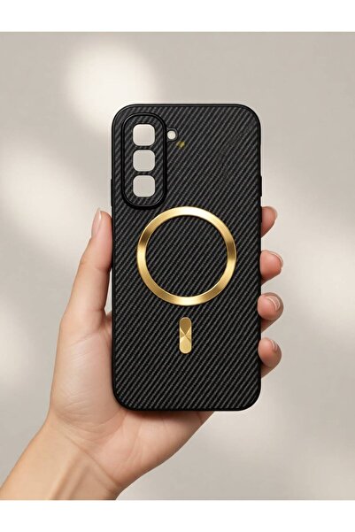 TECNOTREND İnfinix Hot 70 Uyumlu Telefon Kılıfı Karbon Fiber Dokulu Elektro K...