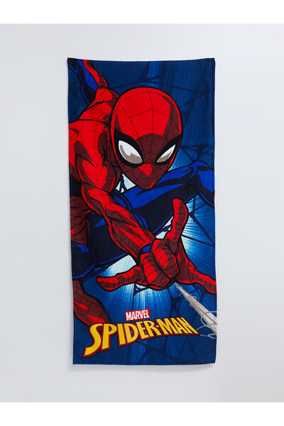 LC Waikiki Prosop de plajă din bumbac pentru băieți, licențiat Spiderman