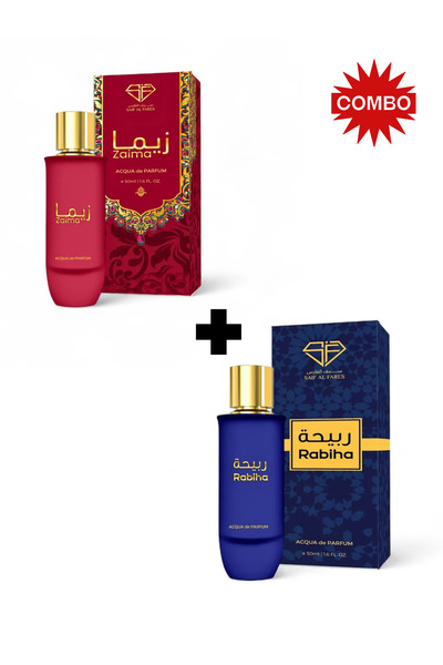 SAIF AL FARES 2in1 Combo Zaima and Rabiha Perfume 2x50ml