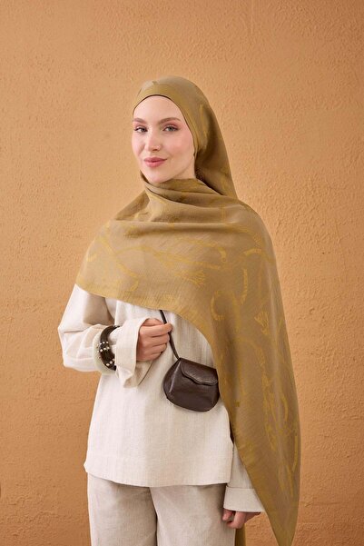 Silk Home Naia Cotton Shawl Rope Mustard