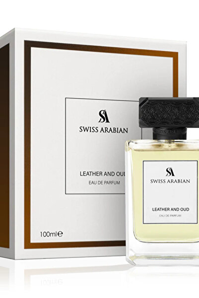 SWISS ARABIAN Leather and Oud Apă de parfum, unisex, 100 ml