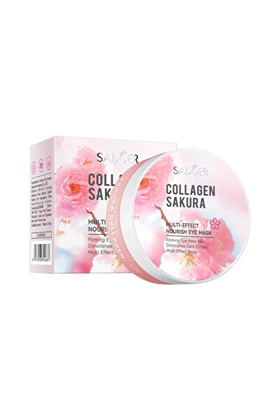 Belora Mască pentru Ochi cu Colagen Sakura, 80g, Hidratantă și Revitalizantă