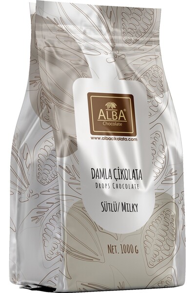Alba SÜTLÜ DAMLA ÇİKOLATA (AÇMALIK VE POĞAÇALIK) 1 KG
