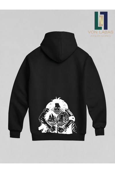Grafftee Clothing Special Design Unisex Hooded Hoodie (Sweatshirt) for One Pi...