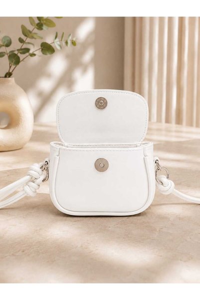 zemihra Adjustable Strap Knot Strap with Wrist Hanging Accessory Daily Use Mini Women's Hand and Shoulder Bag