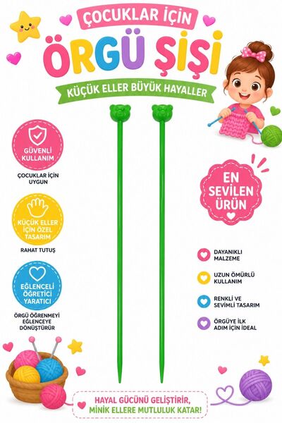 hobi dünyası evim 1 Adet 4.50 mm Kalınlık 20 cm Uzunluk Çocuklar İçin Tatlı A...