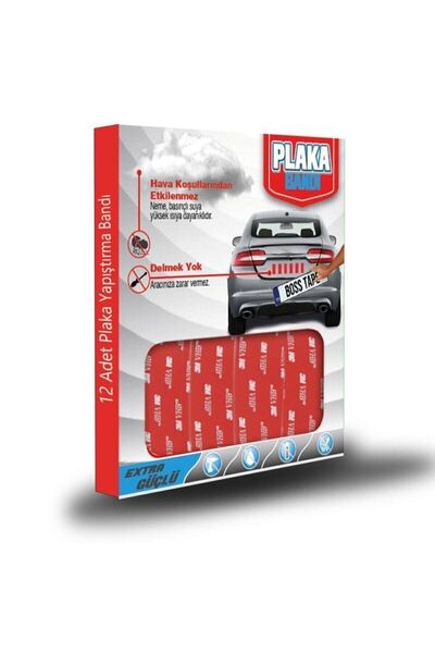 GARDENAUTO 12 قطعة شريط لاصق قوي للغاية للوحة السيارة