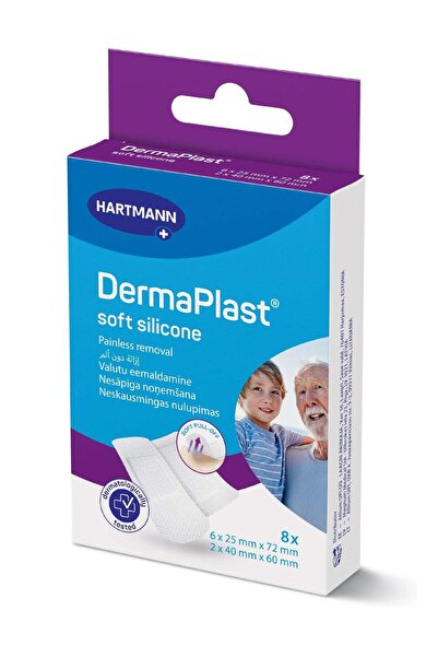 DermaPlast SOFT SILICONE 8 plasters/pack