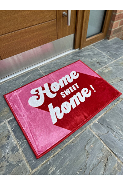 RUGRUMBA Non-Slip Sole Positive Energy Themed Washable Door Front-Bathroom Ma...