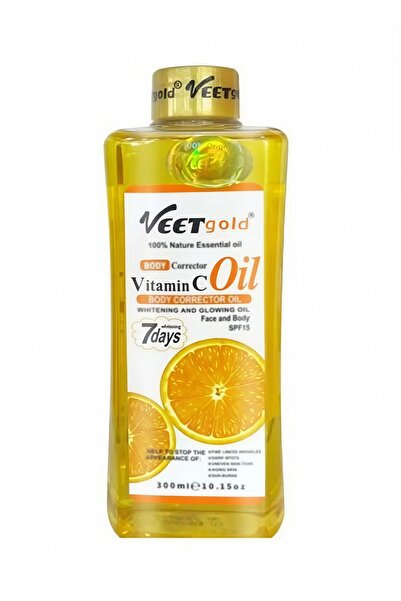Veet Gold زيت فيت جولد بـ فيتامين C لتفتيح وتصحيح بشرة الوجه والجسم (Veet Gol...